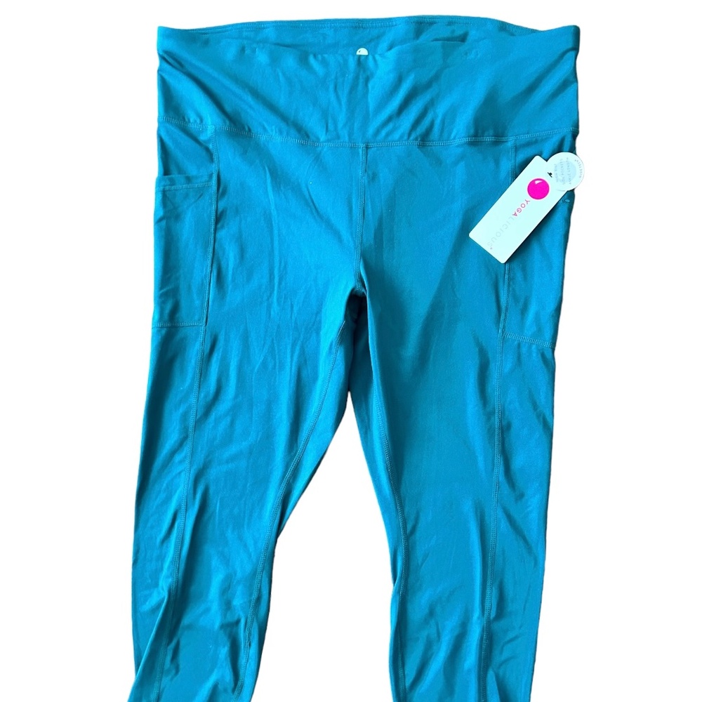 Yogalicious High Rise Side Pocket Ankle Length Leggings